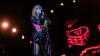 Penyanyi sekaligus penulis lagu asal Kanada, Avril Lavigne tampil dalam festival musik Rock in Rio di Rio de Janeiro, Brasil, 9 September 2022. Penampilan Avril Lavigne di Rock in Rio menuai banyak keluhan. (AP Photo/Bruna Prado)