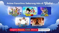 Serial anime populer kini hadir di layanan streaming Vidio. (Dok. Vidio)