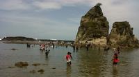 Pantai Sawarna (Liputan6.com/Yandhie Deslatama)