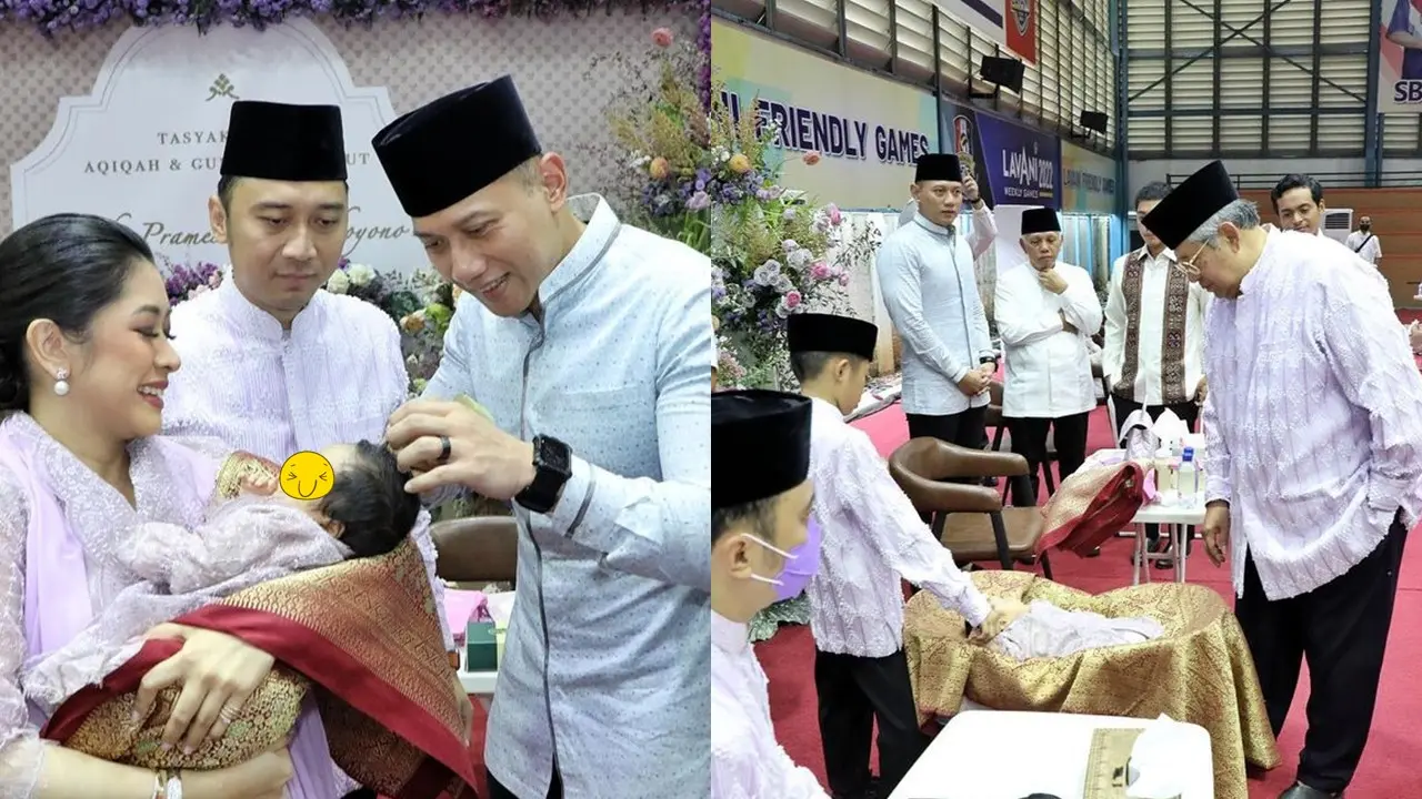 Akikah Anak ke-4 Aliya Rajasa dan Ibas Yudhoyono