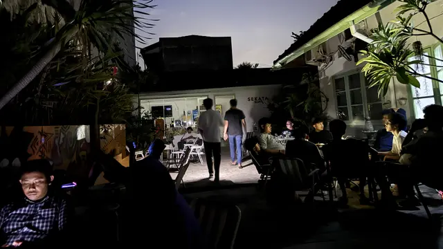 Mati lampu di Medan