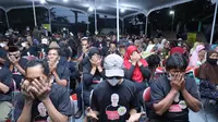 Suasana Kegiatan deklarasi Petani Tebu Bersatu (Petebu) se-Jawa Tengah yang dilakukan di wilayah kerja Pabrik Gula (PG) Tasikmadu, Kabupaten Karanganyar, Jawa Tengah