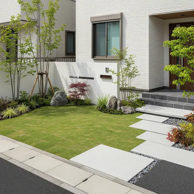Model Taman Depan Rumah Sederhana