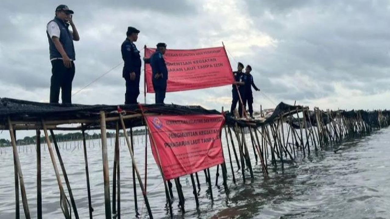 Menteri ATR/BPN Akui Belum Bisa Bongkar Pagar Laut Tangerang: Orang Belum Mencuri Sudah Ditangkap