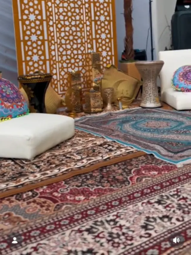 Potret Halaman Belakang Rumah Umi Pipik Saat Buka Bersama (Instagram _ummi_pipik_)