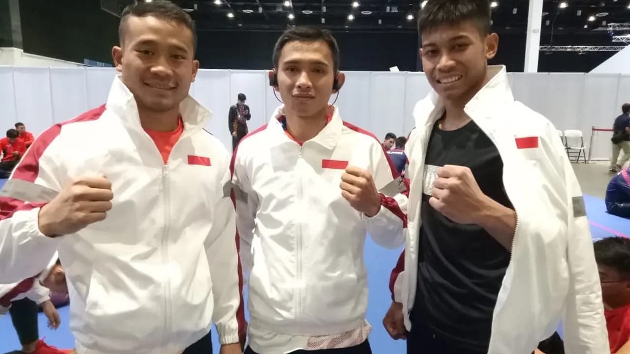 Atlet Wushu Indonesia - SEA Games 2019