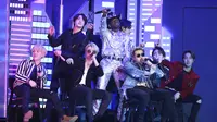 BTS dan Lil Nas X di Grammy Awards 2020 (Photo by Matt Sayles/Invision/AP)