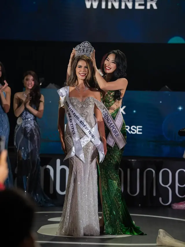 Instruktur Kebugaran Terpilih Jadi Miss Universe Singapura 2025, Berhak Pakai Mahkota Rancangan Desainer Perhiasan Indonesia