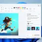 Tampilan Microsoft Paint yang sudah mendapatkan fitur AI Cocreator (Microsoft)