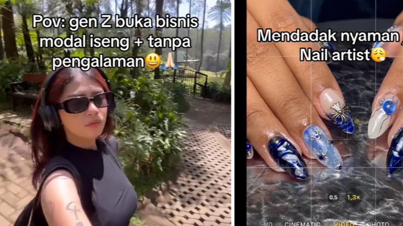 Berawal dari Modal Iseng dan Tanpa Pengalaman, Momen Wanita Sukses Bangun Bisnis Nail Art Ini Curi Perhatian