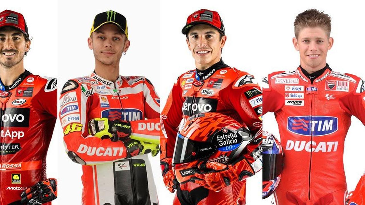 Daftar Pembalap MotoGP Pernah di Ducati Lenovo Team, dari Valentino Rossi hingga Marc Marquez