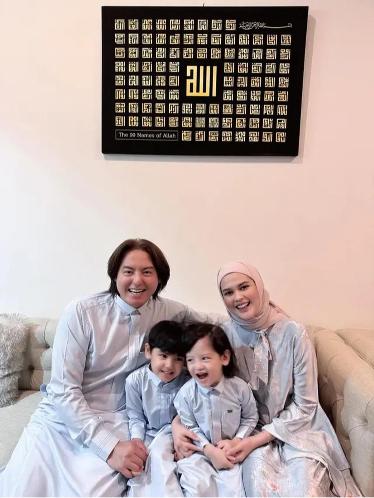 7 Ide Gamis Seragam Sekeluarga dengan 2 Anak, Kompak dan Elegan untuk Momen Spesial