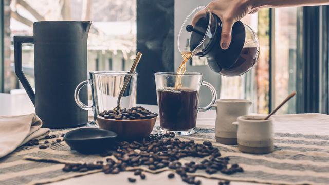 Ilustrasi kata-kata mutiara, kopi