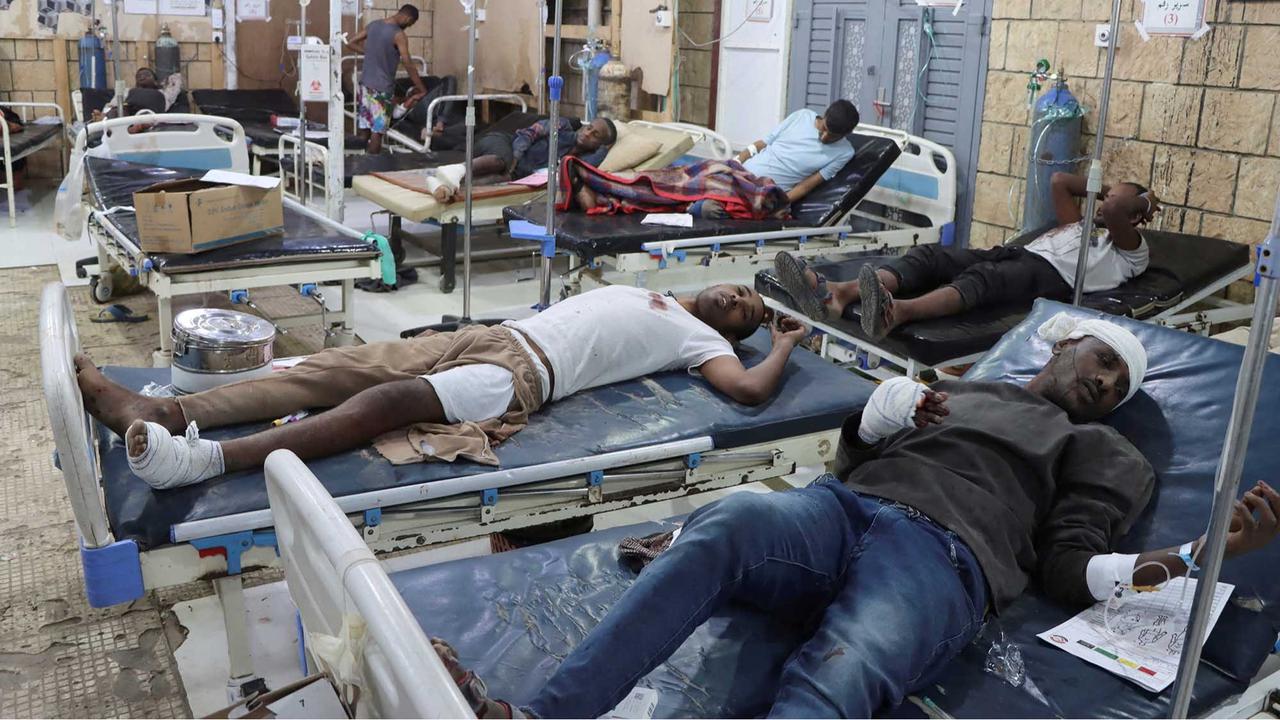 FOTO: Sedikitnya 68 Tewas Akibat Serangan AS Menghantam Pusat Tahanan Migran di Yaman