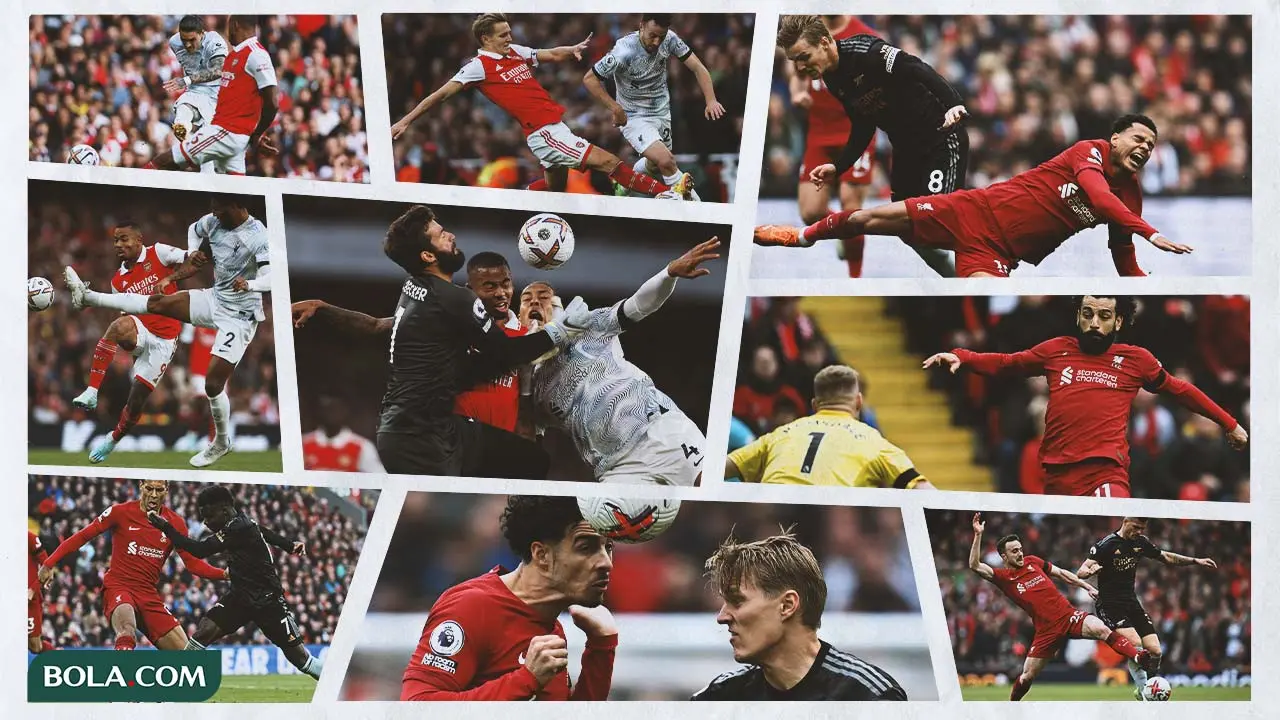 Kolase - Duel-Duel Liverpool Vs Arsenal di Liga Inggris