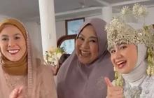 6 Potret Cantik Anggun Wulan Guritno dan Tissa Biani Berhijab saat Syuting Film 'Norma: Antara Mertua dan Menantu