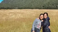 Momen Nana dan Naysila Mirdad ketika menghabiskan waktu berlibur di Selandia Baru. (Sumber: Instagram @nanamirdad)
