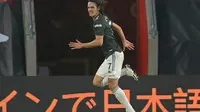 Liga Inggris: Edinson Cavani Jadi Pahlawan Kemenangan Manchester United, Aubameyang yang Kena Olok-olok