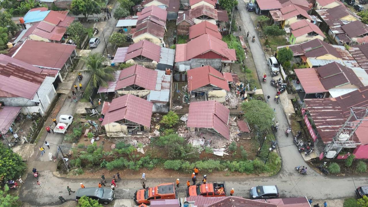 Kerusakan akibat gempa Bengkulu