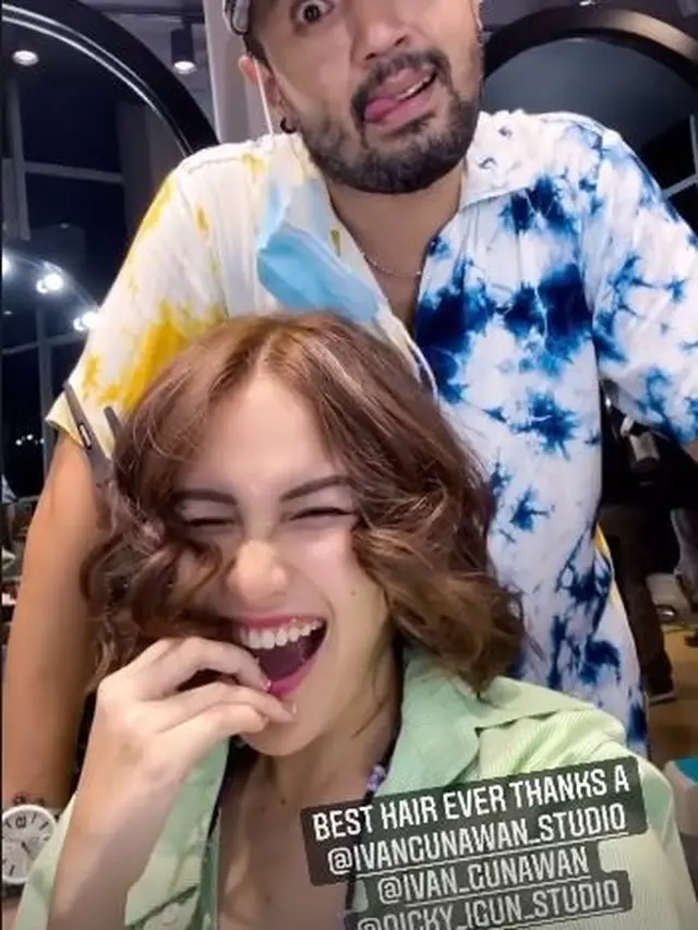 6 Potret Terbaru Ayu Ting Ting dengan Rambut Pendek, Curi Perhatian