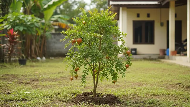 Pohon Delima Mini untuk Area Terbuka