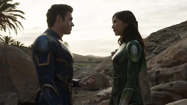 Sersi diperankan Gemma Chan dalam Eternals. (Foto: Dok. Marvel Studios)
