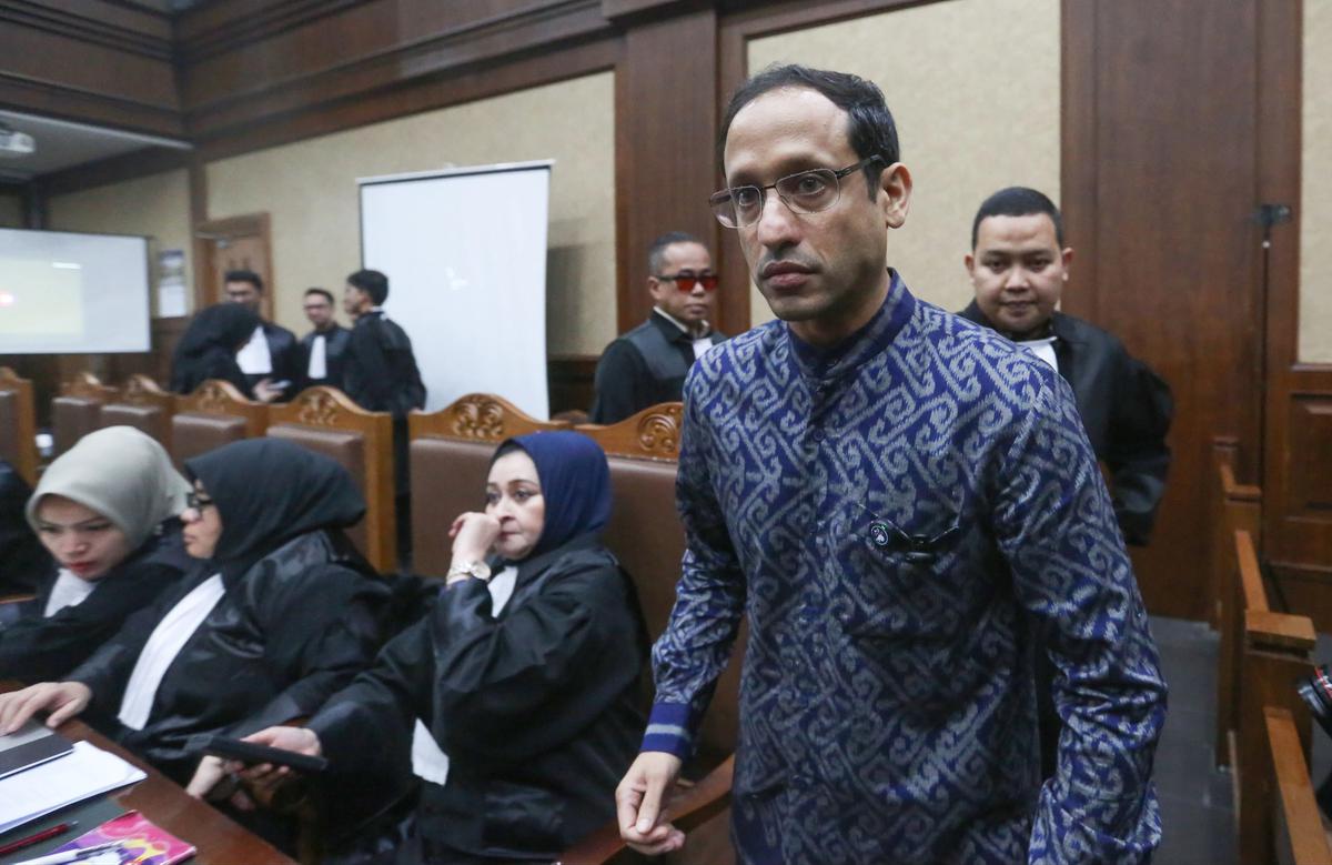 FOTO: Sidang Dugaan Korupsi Chromebook Hadirkan Saksi Google Secara Virtual