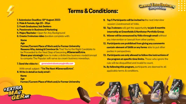 Greenfields Gelar Generasi Extra Bootcamp Competition