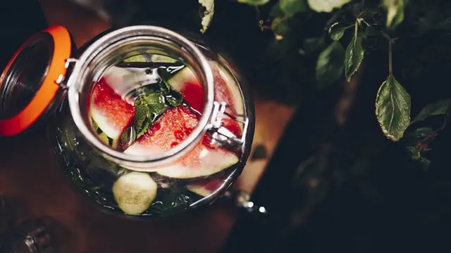 Ilustrasi infused water