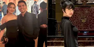 Dari foto-foto yang tersebar di media sosial, terlihat pasangan suami istri Raffi Ahmad dan Nagita Slavina yang tampil kompak kenakan batik modern. [@raffinagita1717].