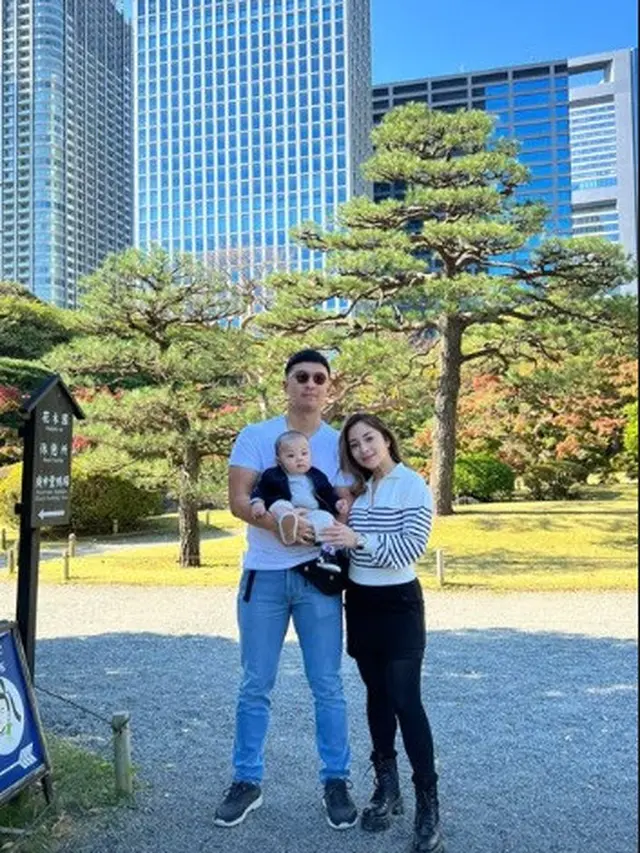 Baby Izz saat di Jepang. (Foto: Instagram/nikitawillyofficial94)