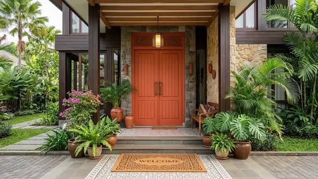 Warna Cat Pintu Cantik yang Bikin Rumah Terlihat Mahal/AI Generated