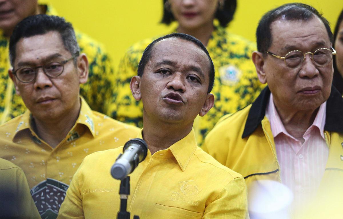 Bahlil Lahadalia umumkan kepengurusan baru Partai Golkar