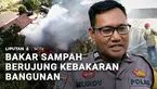Kebakaran yang satu ini bermula dari niat membakar sampah, tapi api justru berujung melalap gudang. Sebuah gudang penyimpanan barang bekas terbakar hebat usai karyawan terciduk membakar sampah di sekitar lokasi.