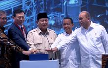 VIDEO: Pecah Prabowo Guyon Depan Taipan Korea saat Resmikan Pabrik "Takut Kualat dengan Jokowi"