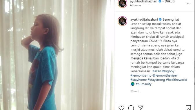 Ayu Azhari (Foto: Instagram/@ayukhadijahazhari)