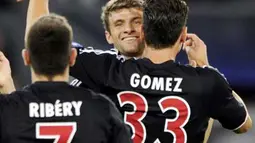Mario Gomez dkk (© AFP 2011)