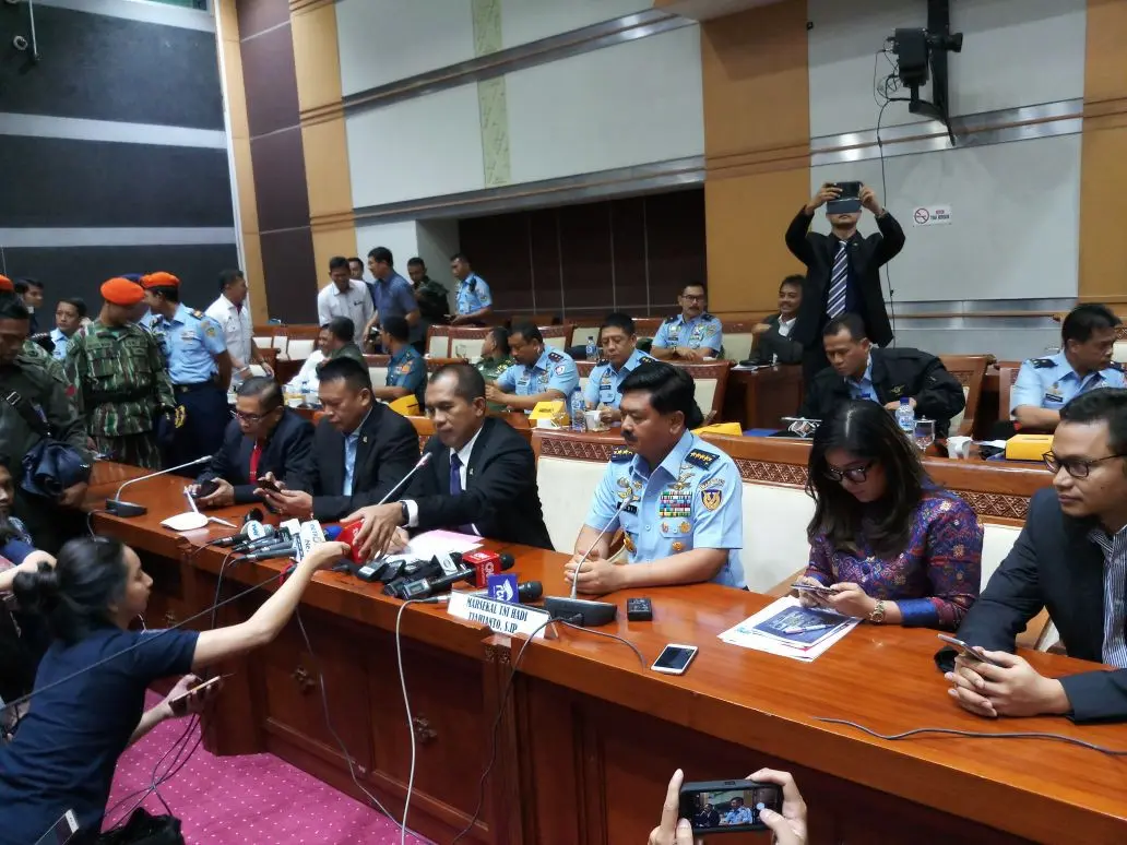 Komisi I DPR menyetujui Hadi Tjahjanto sebagai Panglima TNI (Liputan6.com/ Anendya Niervana)