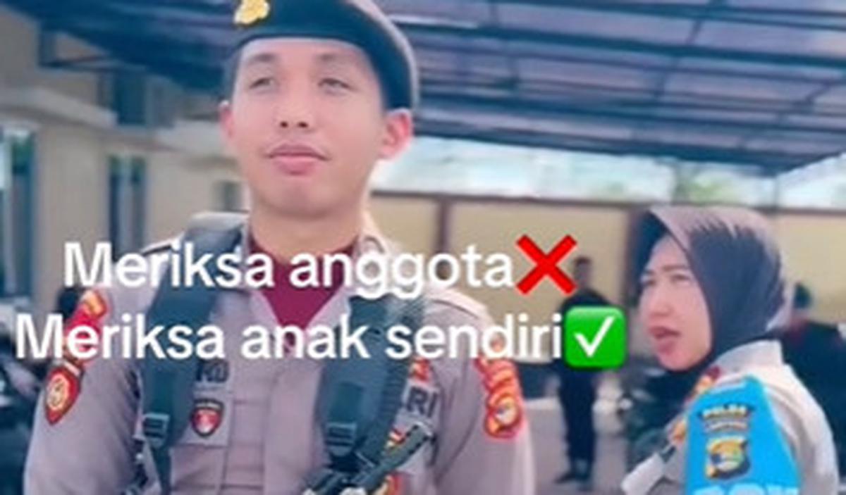 "Di rumah di rumah. Dinas dinas. Dengar engga?" terang sang ibu.