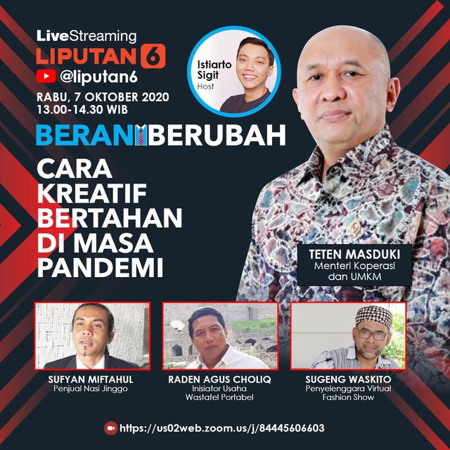 Live Streaming Berani Berubah Cara Kreatif Bertahan Di Masa Pandemi Bisnis Liputan6 Com