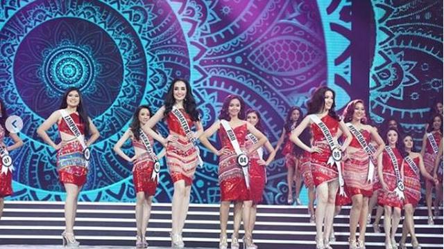 Deretan Gaun Cantik Berbahan Tenun NTT di Panggung Final Puteri Indonesia 2020