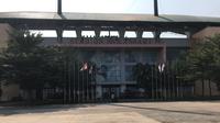 Stadion Pakansari, Kabupaten Bogor. (Bola.com/Nandang Permana)