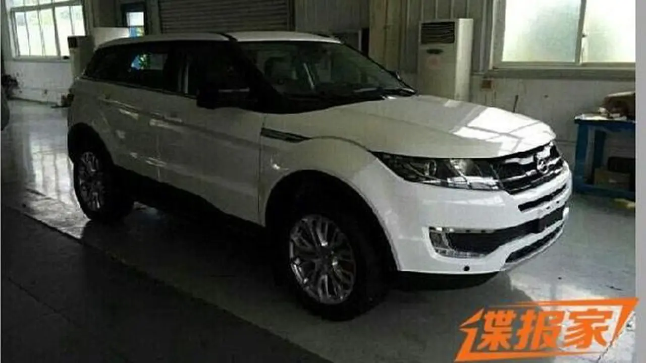 Inilah Wujud Replika Range Rover Evoque Bikinan China