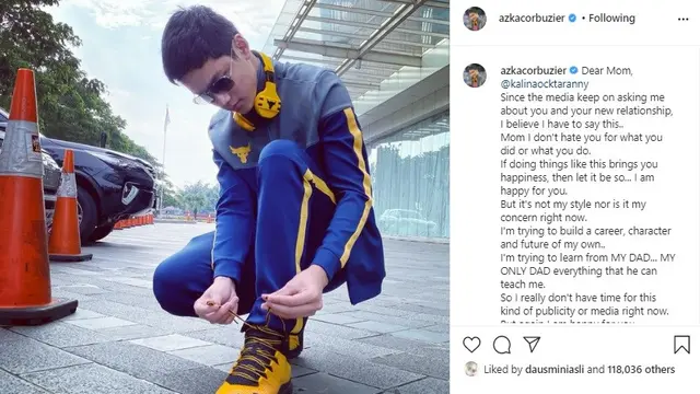 Azka Corbuzier, putra Deddy Corbuzier (Foto: Instagram/@azkacorbuzier)