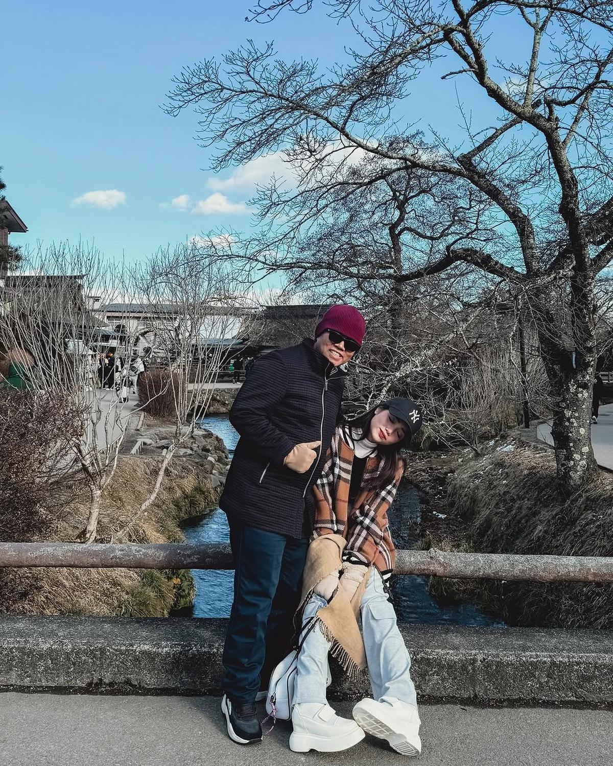 Potret Liburan Seru Fuji An dan Keluarga di Jepang, Aksi Gala Sky Bikin Gemas Netizen