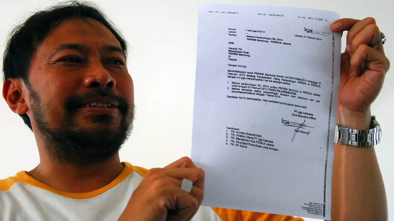 Budi Bram Rahman-General Coordinator pertandingan home Persib