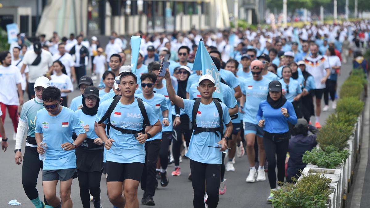 Berlari untuk Kemanusiaan, Le Minerale Running Squad Persembahkan Ribuan Kilometer Jadi Donasi untuk Palestina