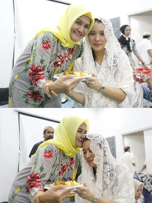 6 Potret Ultah Marcella Zalianty ke-45, Gelar Buka Puasa Bersama Anak Yatim