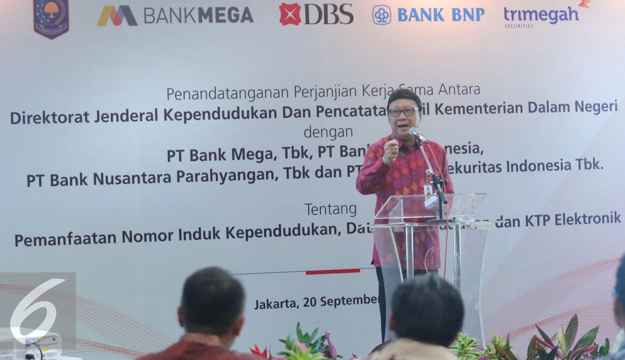 Mendagri Integrasi dengan Bank Melalui KTP Elektronik