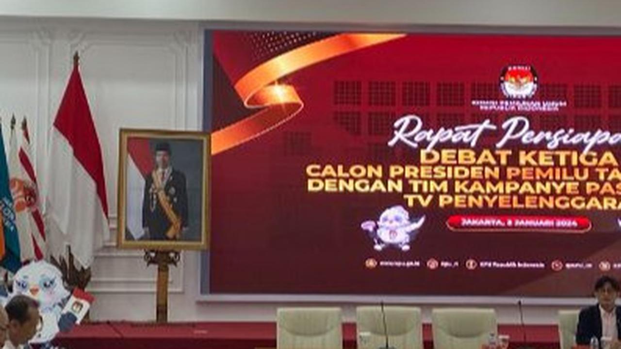 Debat Ketiga Capres-Cawapres: Lokasi, Tema, Moderator, hingga Panelis